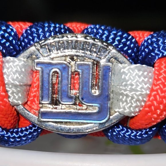 New Handmade Para-cord New York Giants Bracelet Unisex - Picture 1 of 1